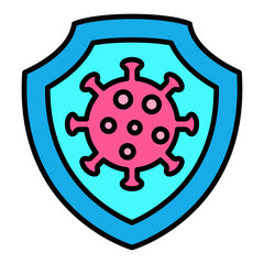 Prevention Filled Line Icon