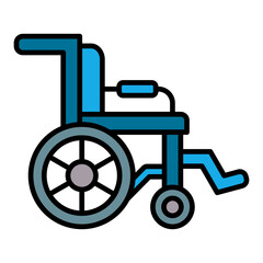 Handicapped Filled Line Icon