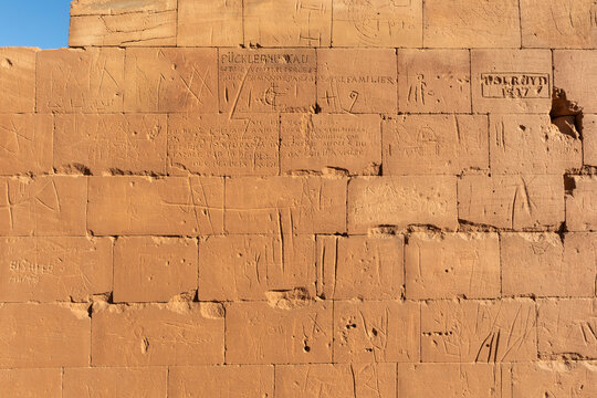 Inscriptions of the Prussian archaeological expedition in the Great Enclosure of Musawwarat es-Sufra; Northern State, Sudan