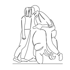 young man on a bike kissing a girl