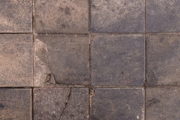 Worn paving stones photo. Texture background