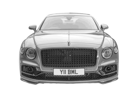 "Elegance and power meet in this stunning Bentley."
