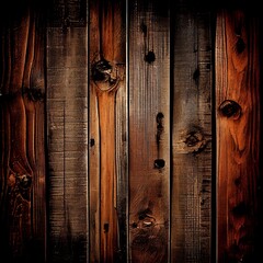 Old rustic wood background. Generative AI