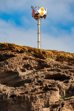 Navigation aid, Maui, Hawaii, USA