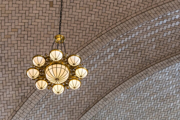 Leuchter in Ellis Island