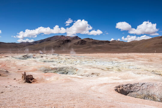 Sol de Manana Geysers, Eduardo Avaroa National Park; Potosi Department, Bolivia