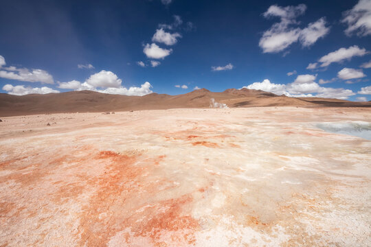 Sol de Manana Geysers, Eduardo Avaroa National Park; Potosi Department, Bolivia