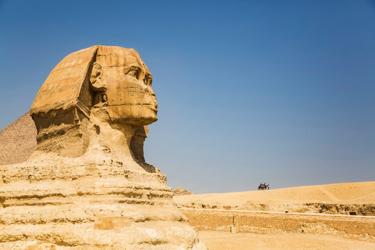 The Great Sphinx of Giza, UNESCO World Heritage Site; Giza, Egypt