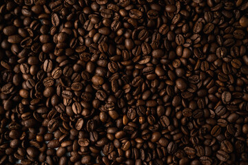 Roasted coffee beans