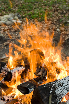 Campfire, Salzburg, Salzburger Land, Austria