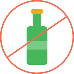 No Alcohol  Icon