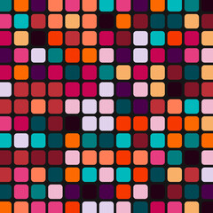 Color checkered squares background abstract illustration