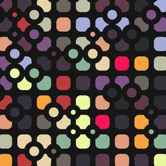 Color checkered squares background abstract illustration