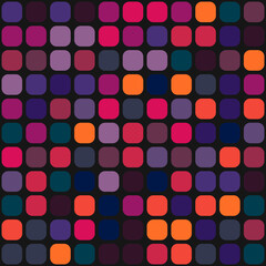 Color checkered squares background abstract illustration