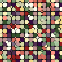 Color checkered squares background abstract illustration