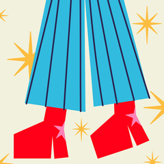 Holidays Dancing Disco Pants