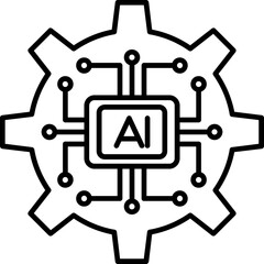 Artificial Intelligence Icon