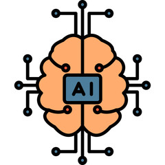 Artificial Intelligence Icon