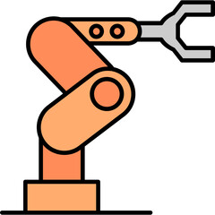 Industrial Robot Icon