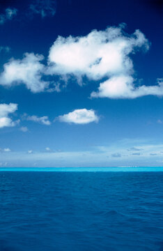 Tropical Seascape, Ocean & Sky