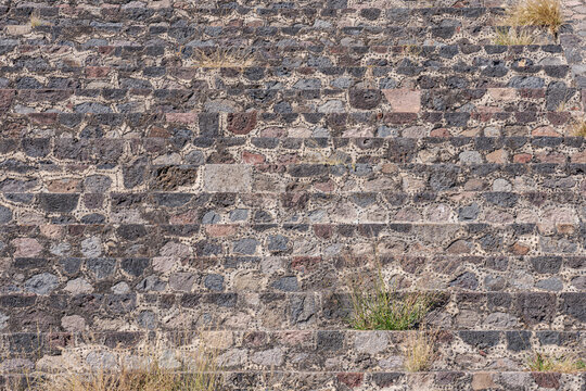 Rock stairs found in the historic Mexican site of Teotihuacan, Mexico
Background image of volcanic stone stairs dating from 600 d.C.