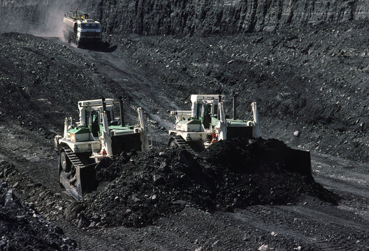 Black Coal Mining, Bulldozers, Australia
