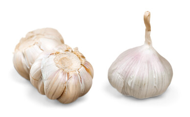 Garlic Bulbs Isolated