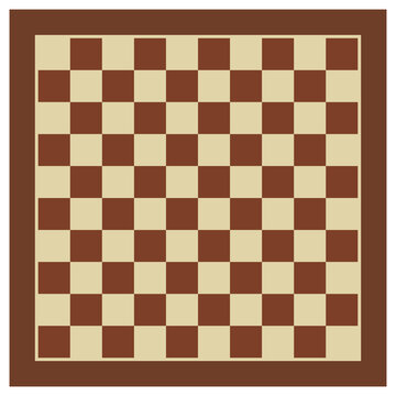 Masters Traditional Games 10 x 10 Chequerboard.&nbsp;International draughts game board vector illustration 
