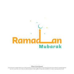 Illustration of Ramadan Mubarak with intricate Arabic lamp for the celebration of Muslim community festival. © Nomi2626