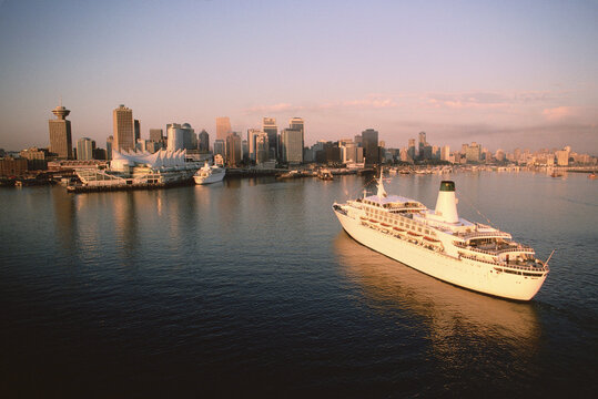 Cruise Ship, Vancouver, British Columbia, Canada