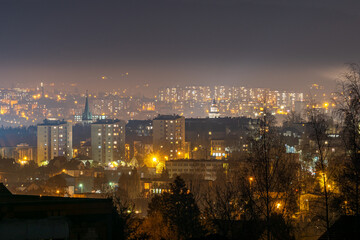 Obraz premium night view of the city