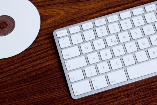 Computer Keyboard and DVD