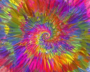 multicolor abstraction kaleidoscope. colorful abstract abyss. bright and motley