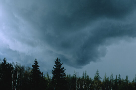 Approaching Storm, Shampers Bluff, New Brunswick, Canada