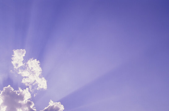 Sun's Rays and Clouds