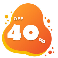 Artwork for use 40% off