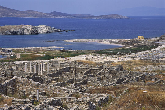 Archaelogical Ruins, Delos, Greece