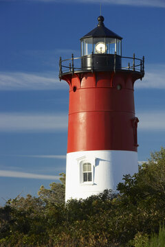 Nauset Beach Lighthouse, Cape Cod National Seashore, Massachusetts, USA