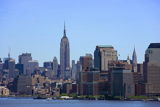 Lower Manhattan Skyline, Empire State Building, New York City, New York, USA