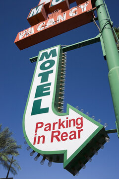 Motel Sign, Las Vegas, Nevada, USA