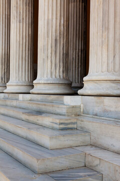 Columns, National Garden of Athens, Zappeion, Athens, Attica, Greece