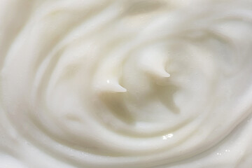 Texture of moisturizing cream as background