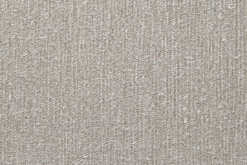 Beige cotton fabric pattern close up as background