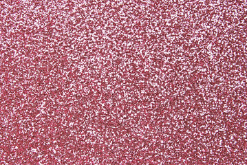 Pink color glitter paper texture as background