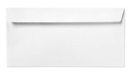 Classic blank white paper envelope