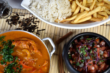 Brazilian Seafood Stew - Moqueca background