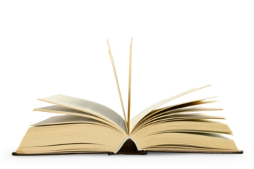 Open study book. Education concept