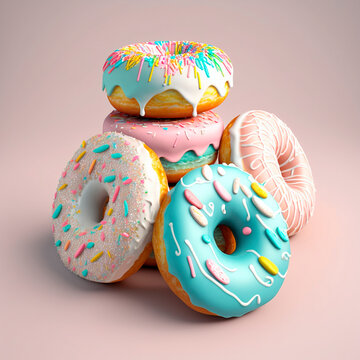 donut with sprinkles