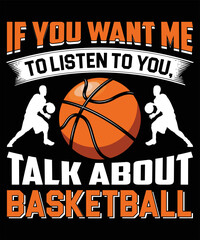 Basketball Graphic Vector t-shirt Design