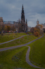 Scott Monument and The Balmoral